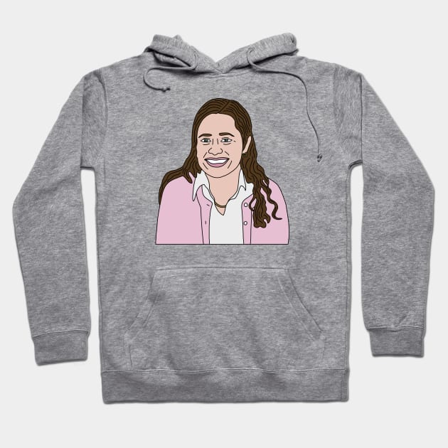 Pam The Office Hoodie by Eclipse in Flames